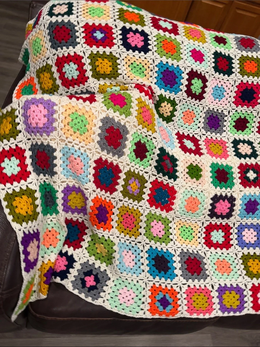 Handmade cozy crochet
